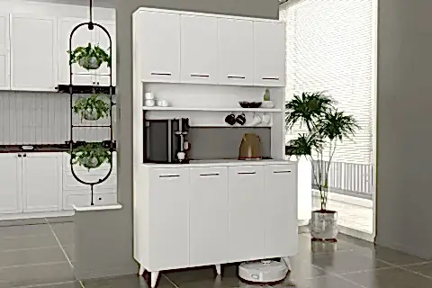 REAL ÇOK AMAÇLI DOLAP, BEYAZ, 120 CM