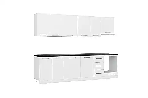 MİNAR SEZGİ 290 CM MUTFAK DOLABI BEYAZ 290-B5