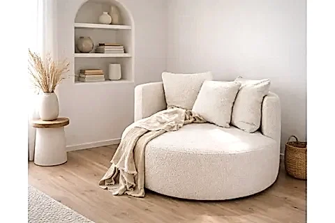 S HOME DESIGN CONCEPT, NATURA BERJER TEDDY, KIRIK BEYAZ