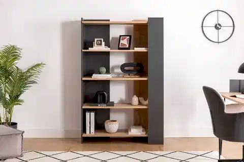 VİPER KİTAPLIK, SAFİR MEŞE ANTRASİT