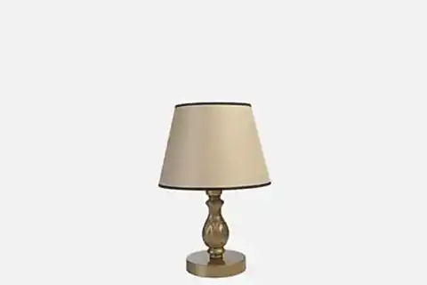 OLİMPİYAT MASA LAMBASI, ESKİTME PRAMİT AÇIK HASIR ABAJURLU