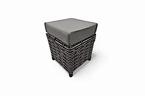 RATTAN PUF, GRİ
