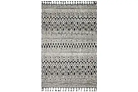 SOHOO HALI, GRİ, 80X100