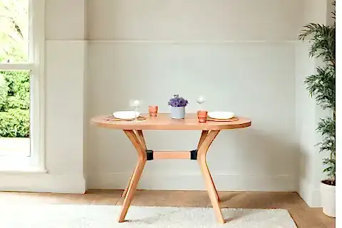 ALVİS NATURAL BENCHLİ MUTFAK MASA TAKIMI, 80X130