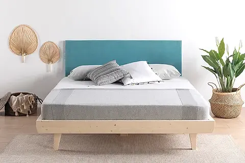 LUNA MASİS AHŞAP KARYOLA, NATUREL, 90X200