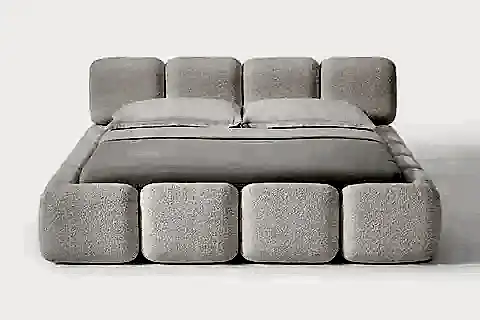 SİA BAZA BAŞLIK SETİ, BEYAZ, 160X200