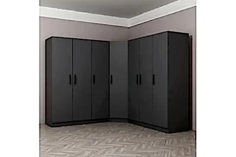 MİNAR KALE GARDIROP 9,  7 KAPAKLI,  190 CM