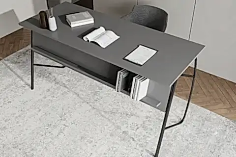 LAGOMOOD ELLA OFİS MASASI, ANTRASİT, 150 CM