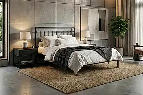 ODİN S METAL KARYOLA, SİYAH, 140X200