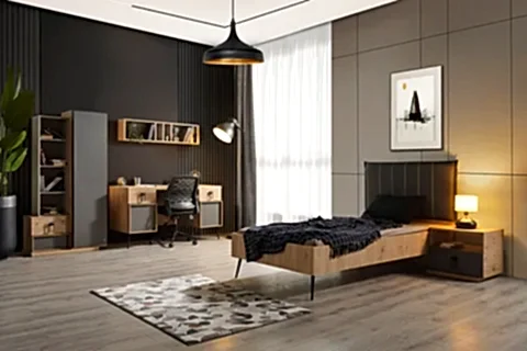 BABİL R GENÇ ODASI KOMODİNİ, CEVİZ