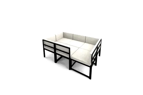 FOAM KÖŞE BALKON BAHÇE KOLTUĞU, BEJ