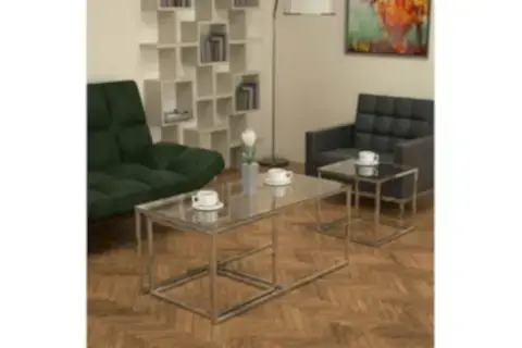 TWİNS SEHPA, ŞEFFAF CAM