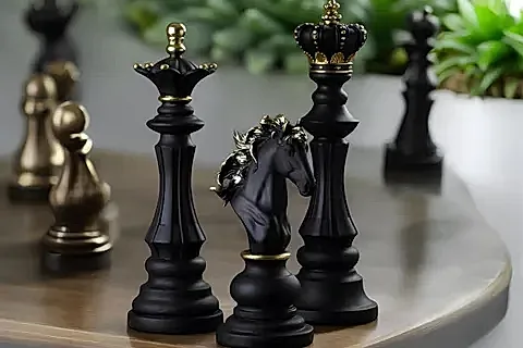SATRANÇ BİBLO SETİ SİYAH