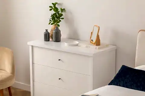 LUNA PANDİA ŞİFONYER, BEYAZ