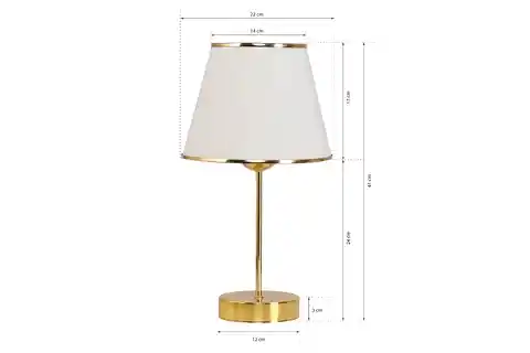 EVLİGHT SARKIT AVİZE ABAJUR 3 LÜ SET, KREM