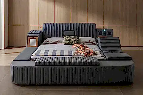 BARCELONA MASAJLI AKILLI KARYOLA, ANTRASİT