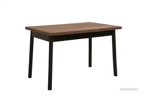OLİVER MASA, AÇILIR, BAROK SİYAH