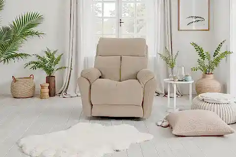 AMSTERDAM MASAJLI ELEKTRIKLI TV KOLTUĞU SALLANIR, KREM