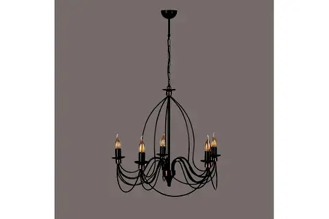 LUMEXX BERFİN BEŞLİ SİYAH RUSTİK SARKIT