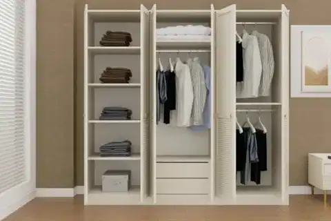 VALENSİYA GARDIROP, 6 KAPAKLI