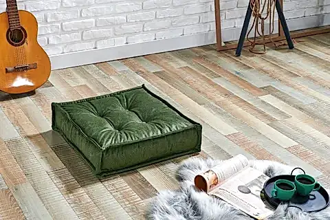 TUBİHOME ÜÇLÜ MİNDER SETİ, PEMBE ANTRASİT YEŞİL