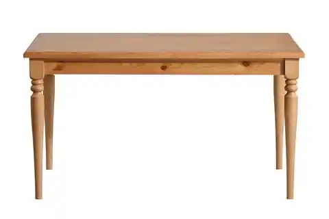 HERMES AHŞAP MUTFAK MASASI, NATUREL, 80X120
