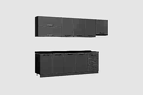 MİNAR BASİC 300 CM MUTFAK DOLABI BEYAZ 300-B8