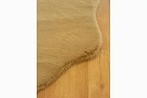 TAPPETO REX TAVŞANI POSTU, CAMEL, 75X100