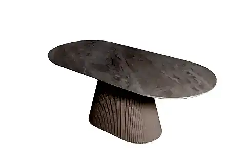 OSLO MERMER BASKI MDF YEMEK MASASI