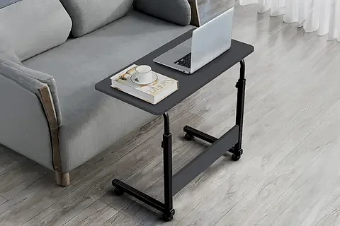 YÜKSEKLİK AYARLI LAPTOP SEHPASI, ANTRASİT, 70X40