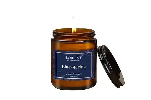 LORİENT BLUE MARİNE OKYANUS KAVANOZ SOYA MUM, 200 GR