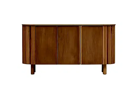 SOLİ BOHEM KAYIN AHŞAP KONSOL, BEJ