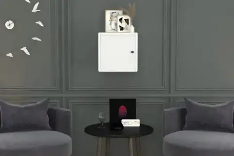 FLY KAPAKLI DUVAR RAFI, 33 CM