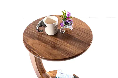 CİRCLES YAN SEHPA, CEVİZ