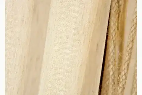 MASSARELLİ KIRÇILLI KETEN TÜL NATUREL 1-3 SIK PİLE 100X260