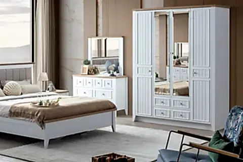 LORA YATAK ODASI TAKIMI, 4 KAPAKLI