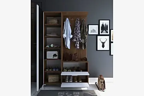 METALİA SUDE AYAKKABILIKLI VESTİYER