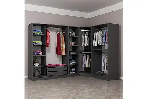 MİNAR KALE GARDIROP 9,  7 KAPAKLI,  210 CM