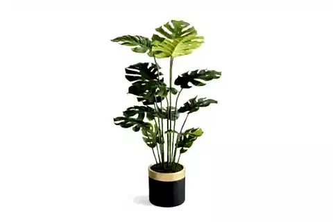 MONSTERA YAPRAKLI YAPAY SALON AĞACI, 165 CM