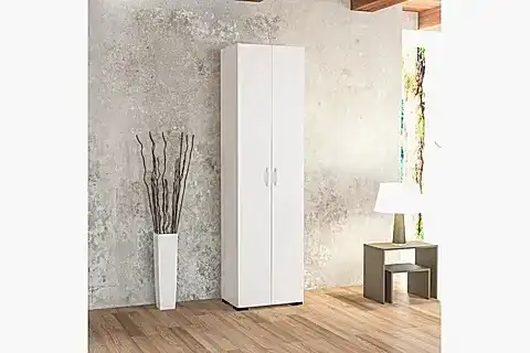 ÇOK AMAÇLI DOLAP 8 RAFLI İKİ KAPILI