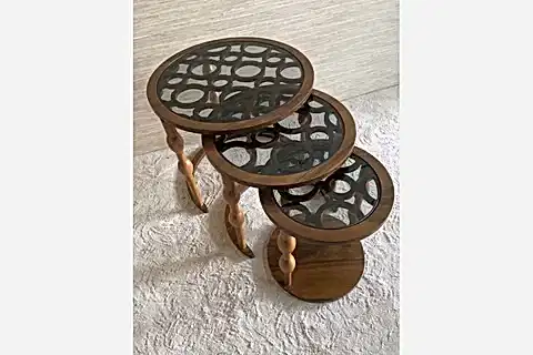 ZEN ZİGON SEHPA, CEVİZ