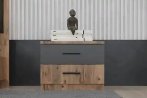 LATRE KOMODİN, 2 ÇEKMECELİ