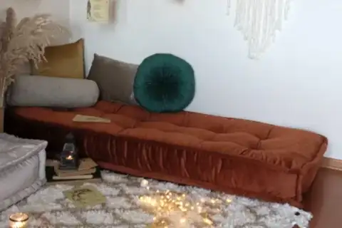 EVODEKO BOHO KİREMİT YER MİNDERİ