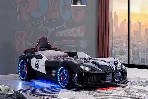 POLİCE ARABALI YATAK, 90X190