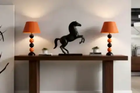 SANDY EL YAPIMI MASİF BÜYÜK ABAJUR