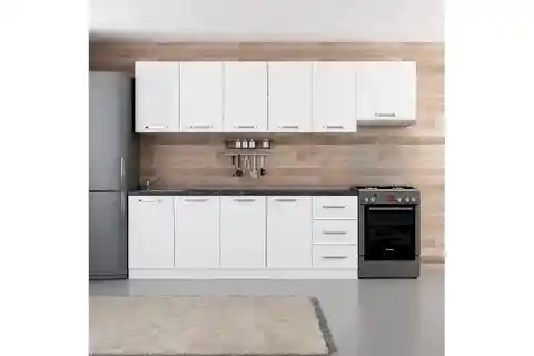 MİNAR TOVA 285 CM MUTFAK DOLABI BEYAZ 285-B7