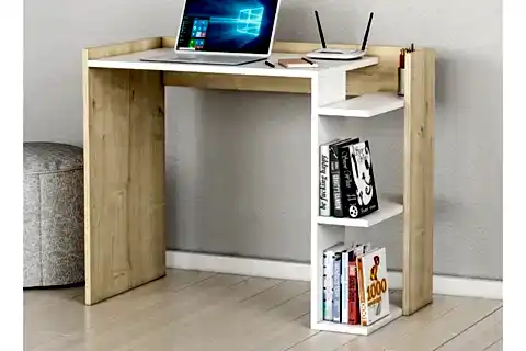 LAGOMOOD RUBY ÇALIŞMA MASASI, BEYAZ MEŞE