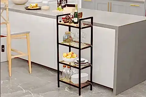 BİNO ÇOK AMAÇLI DÜZENLEYİCİ BANYO MUTFAK RAFI, BEYAZ