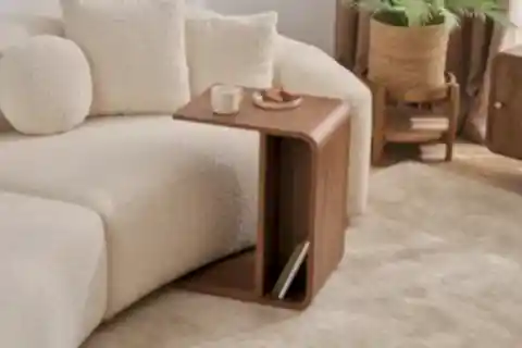 GİRONA İKİLİ C SEHPA TAKIMI, CEVİZ