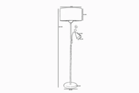 DEVİN SİYAH LAMBADER, SİLİNDİR HASIR SİYAH ABAJURLU